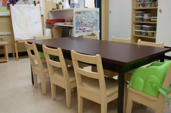 Toys and play room at Val Marie daycare